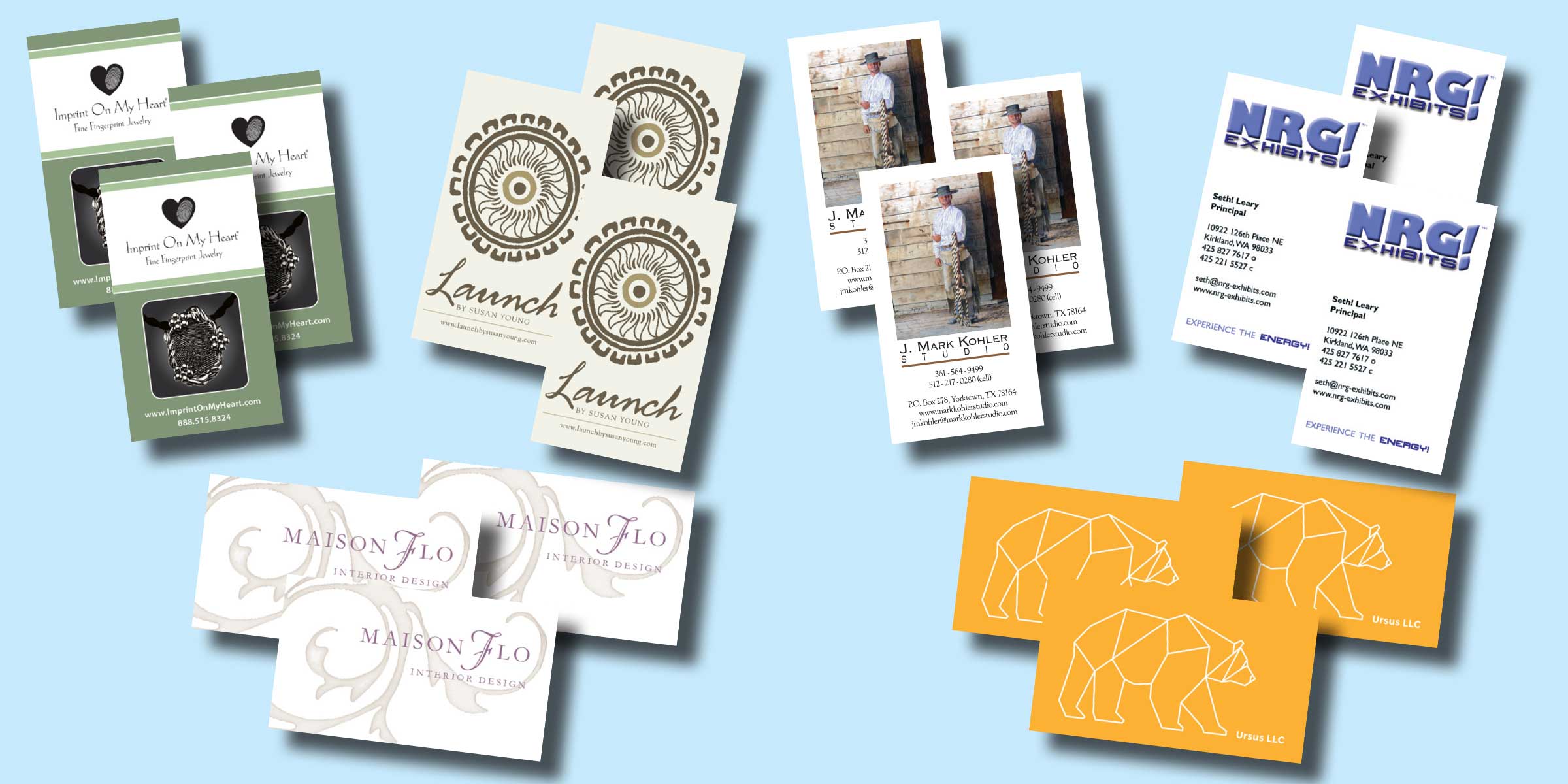 Business Card Printing Dazzle Printing