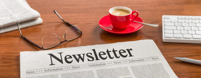 printed newsletter