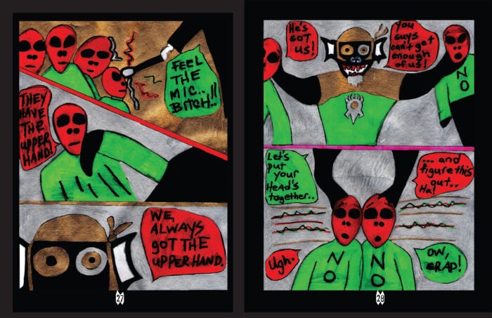 comic book sample