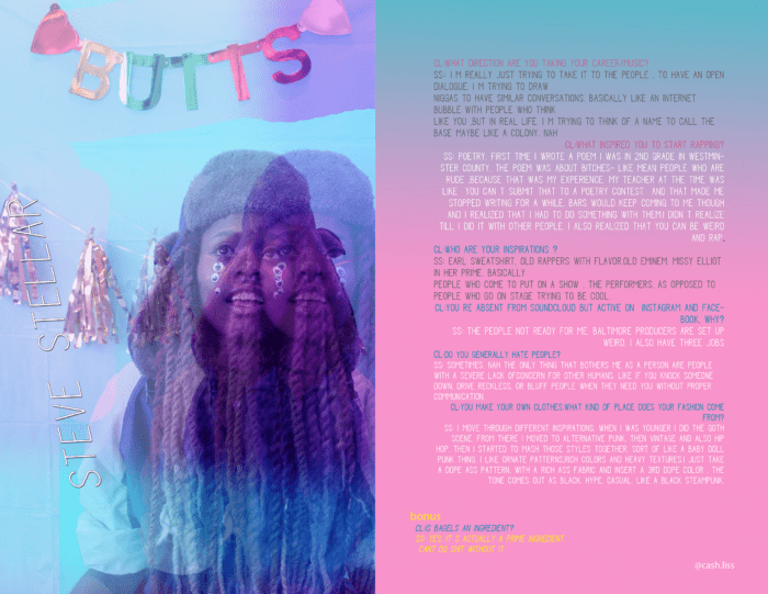 sample of artistic magazine