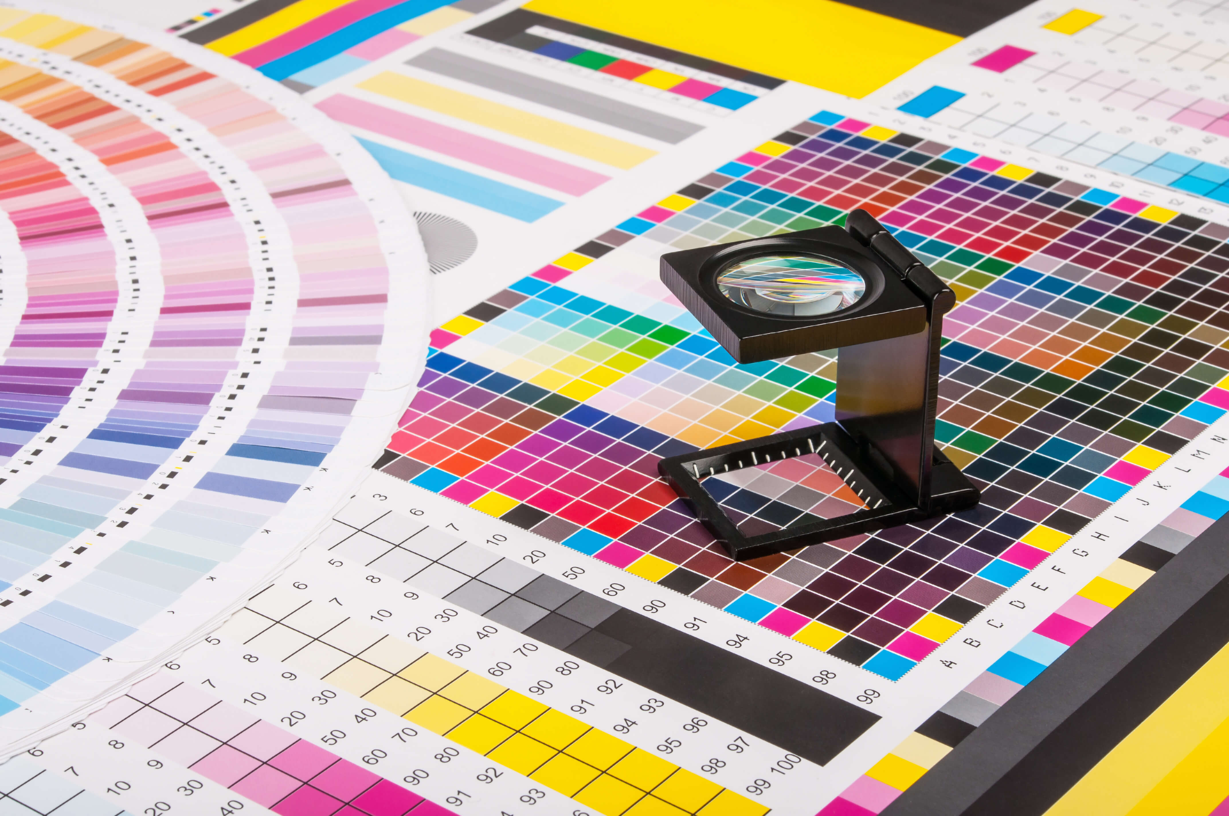 outstanding printing using color swatches