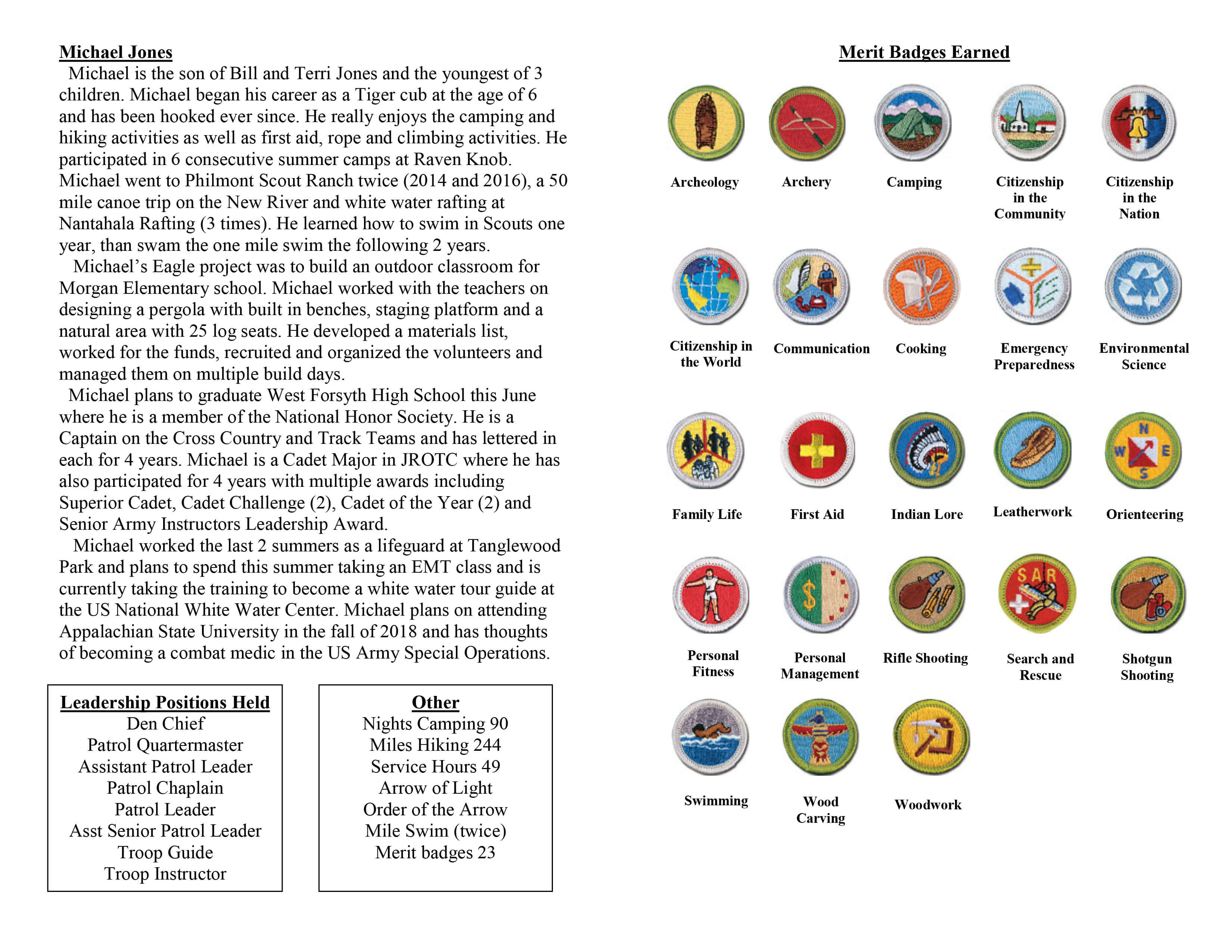 boy scout booklet printing