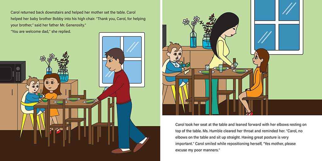 Color Children's Book Printing: Spotlight on My Parents Taught Me Good Manners