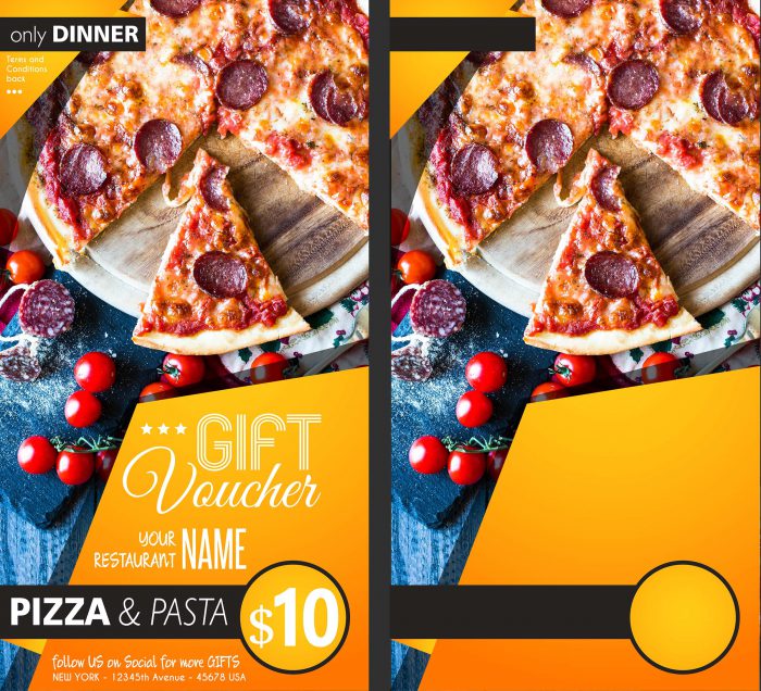 restaurant postcards