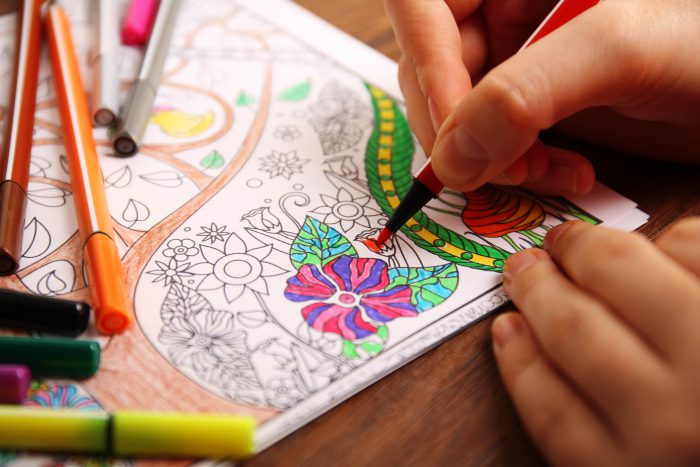 sample of adult coloring book