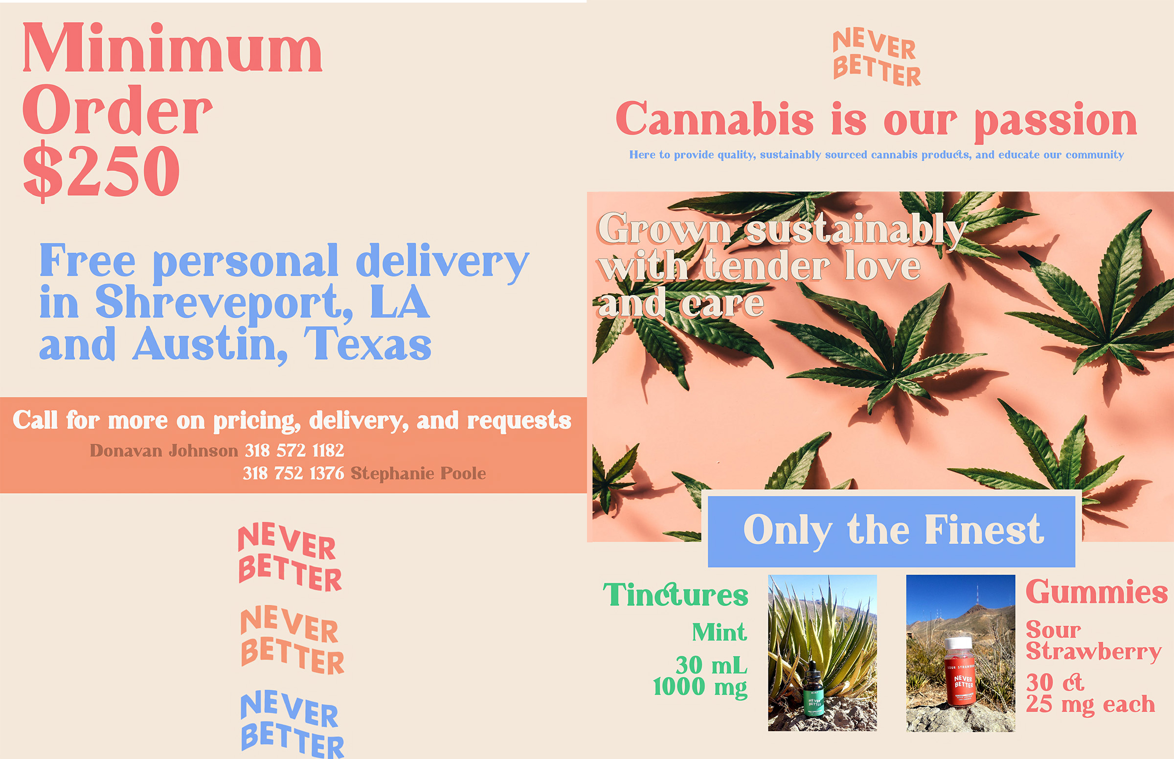 cannabis brochure printing