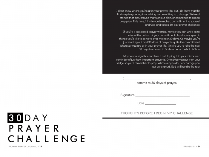 prayer printing