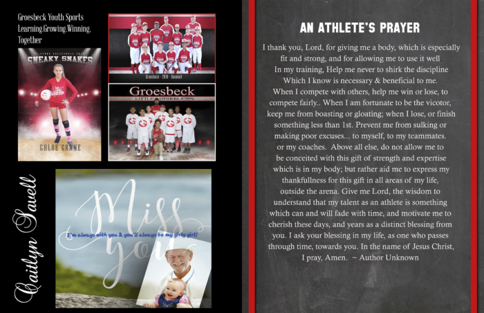sports book printing project
