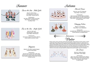 Dance Program Booklet Printing: Spotlight on Chevelly Designs