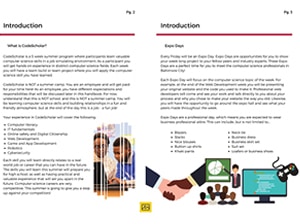 Workshop Material Printing: Spotlight on Code in the Schools