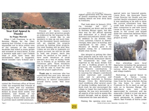Color Newsletter Printing: Spotlight on Friends of Sierra Leone
