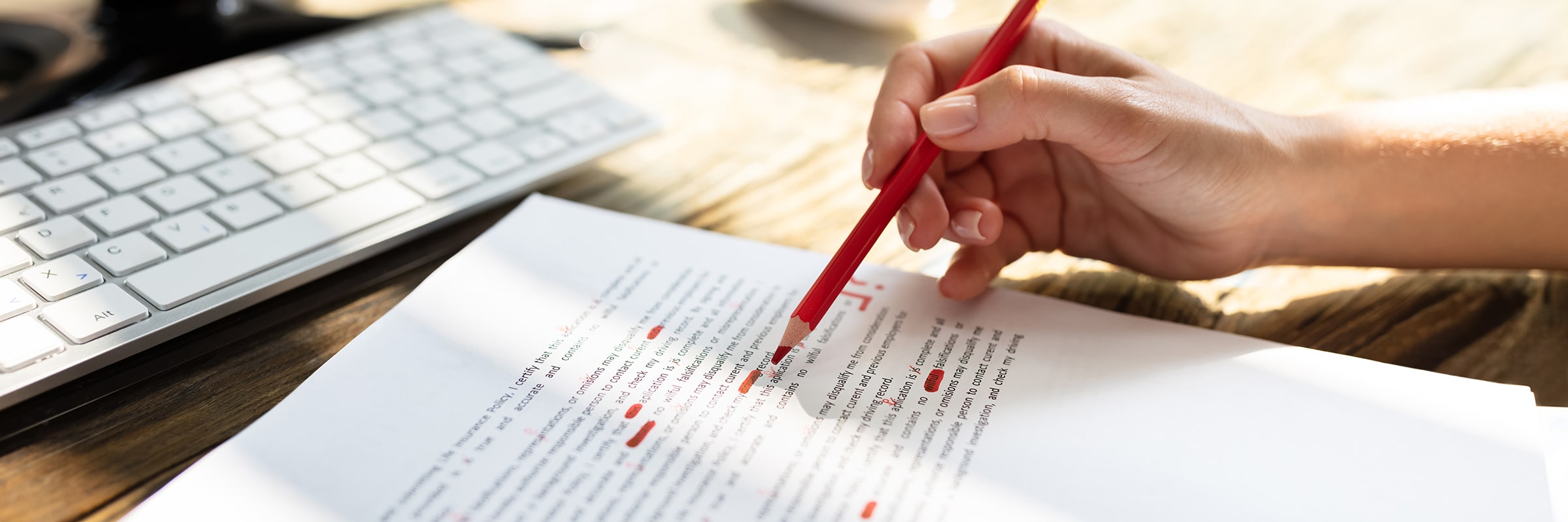 proofreading